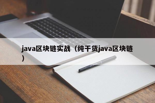 java区块链实战（纯干货java区块链）